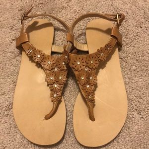 Brown/Tan Sandal